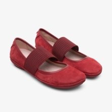 Camper Red Ballerinas Womens - Right Online Ireland | RAKJO4562